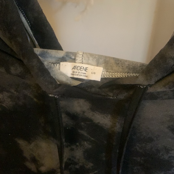 Marble long sleeve crop top - Picture 3 of 5